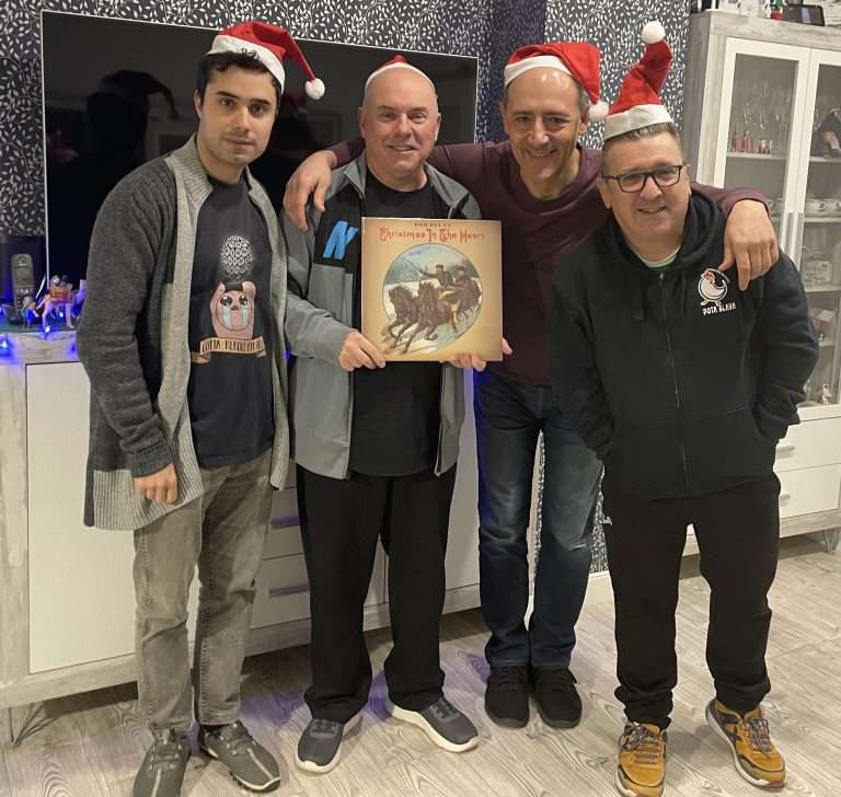 Bob Dylan foto en familia