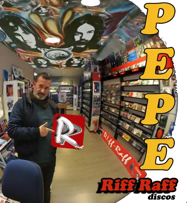 José Dana en Riff Raff Discos