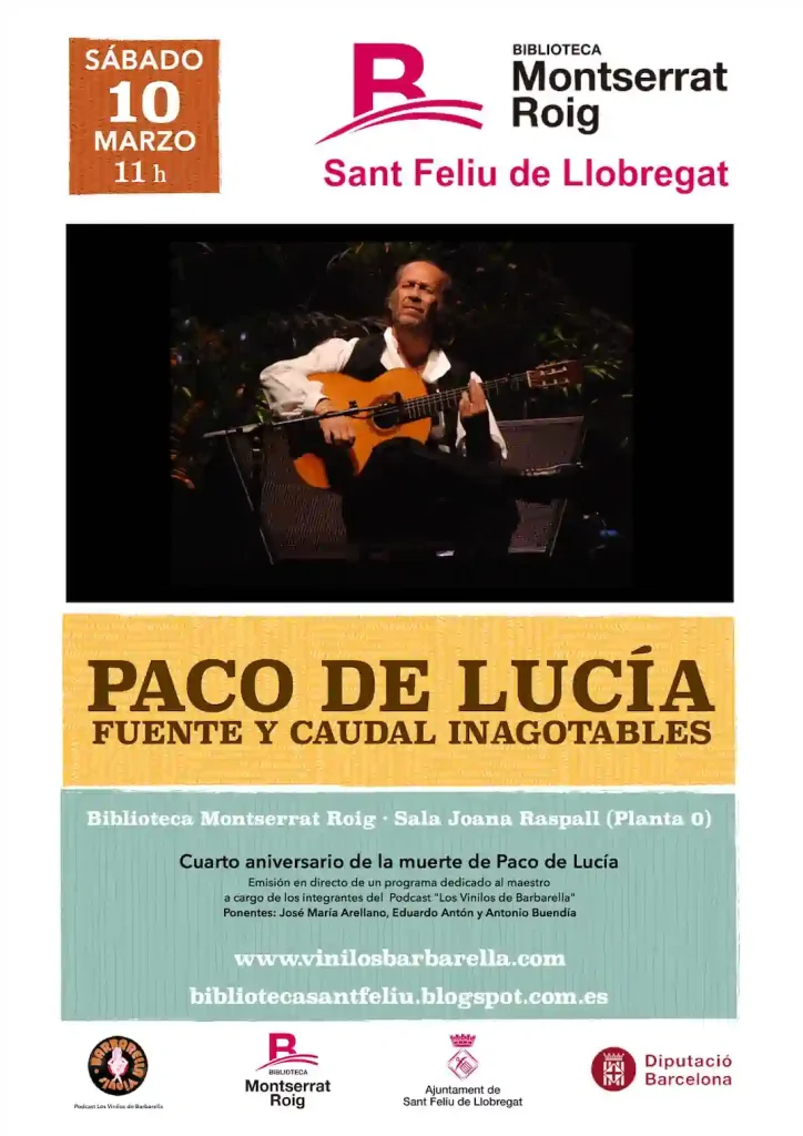 Paco de Lucía cartel