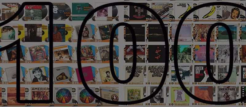 Podcast 100 banner