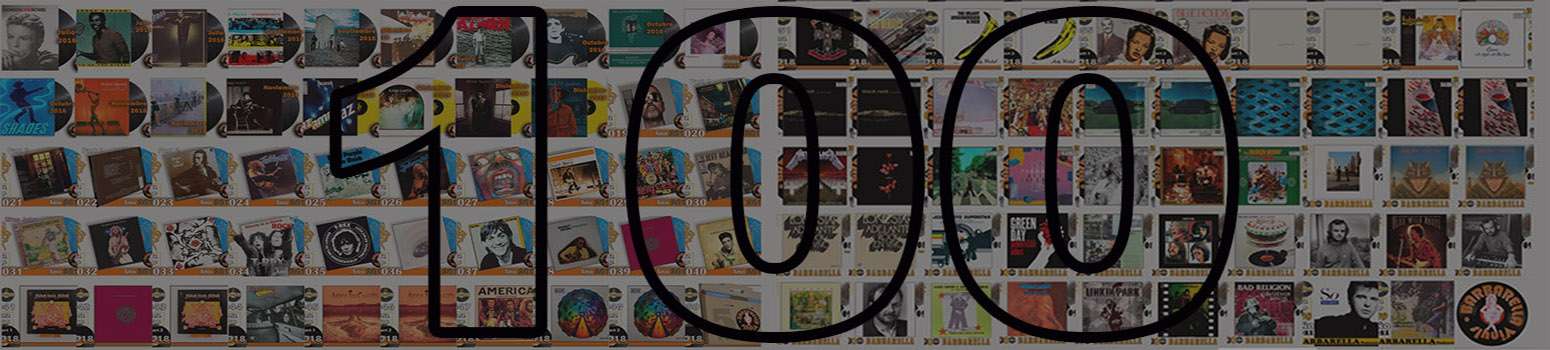 Podcast 100 banner