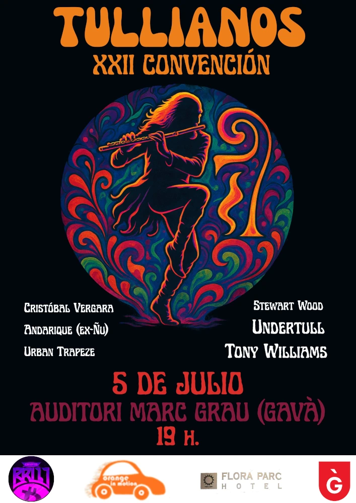Cartel XXII Convención Tullianos (Jethro Tull)